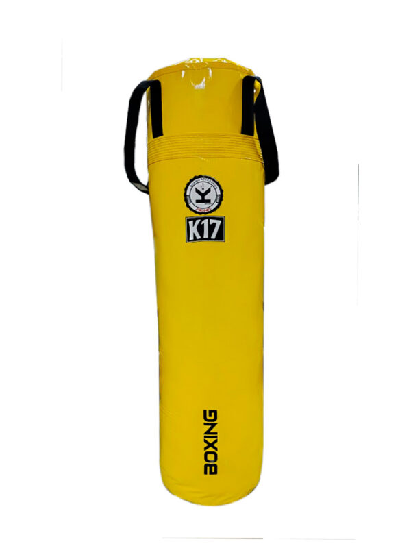 Saco de boxeo K17 40D amarillo - mejora tu entrenamiento con equipo de calidad profesional, disponible ahora para compra.