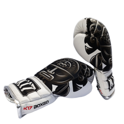 Guante de boxeo K17 profesional de cuero 100%, ideal para entrenamiento