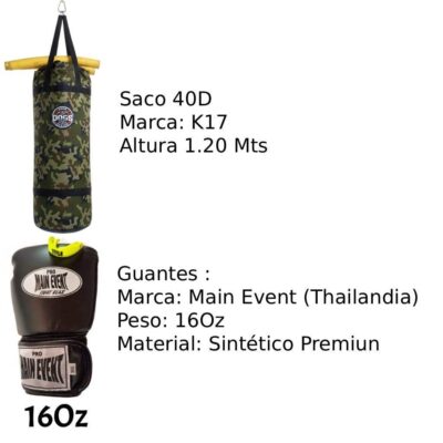 Kit de entrenamiento de Boxeo - Heavy Hitter